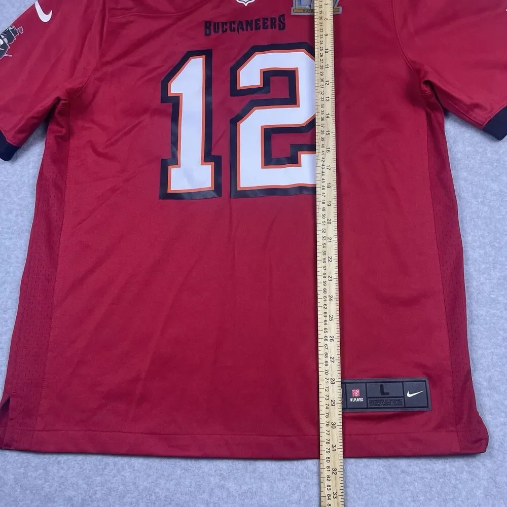 Nike Tom Brady Tampa Bay Buccaneers #12 Jersey Super Bowl LV Mens Large L NWOT